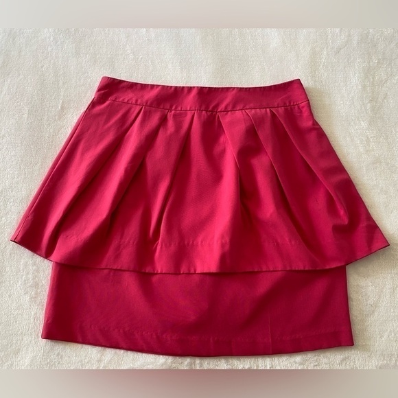 Ellison Elllison Ellison Pink Peplum Skirt Size Small - Picture 1 of 4